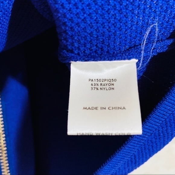 Parker NWT Purple Zipper Bodycon Mini Skirt - Picture 5 of 7